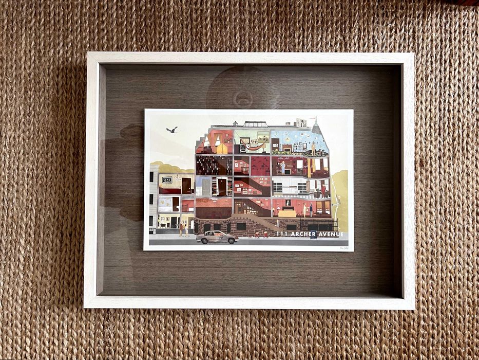 Max Dalton Royal Tenenbaums Filme Impressão 111 Archer Av Wes Anderson