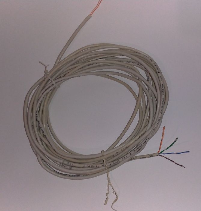 Кабель витая пара OK-net U/UTP cat. 5e (около 7 метров)