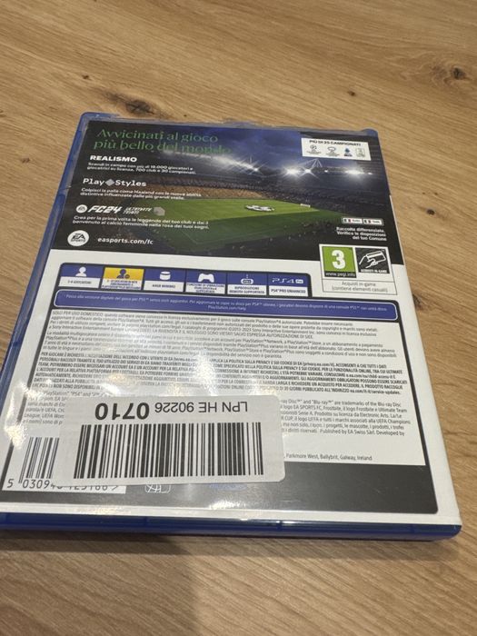 Fc24 dla PS4 uskodzone opakowanie 0711