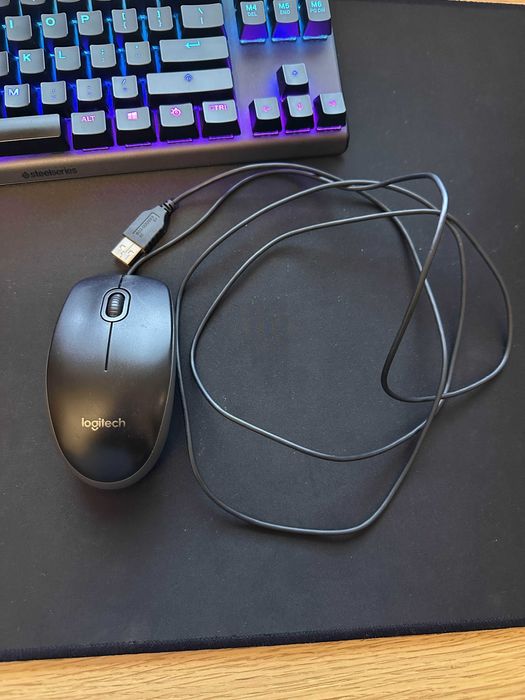 Mysz logitech B100 - biurowa