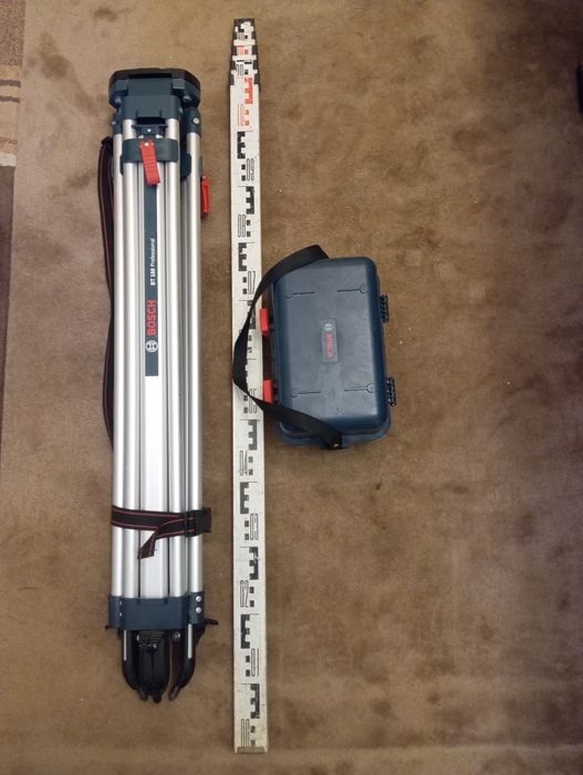 Оптичний нівелір Bosch GOL 26 D + штатив BT 160 + лінійка Stabilan TNL