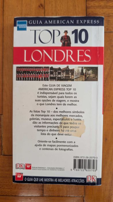 Guia Top 10 Londres – American Express / DK