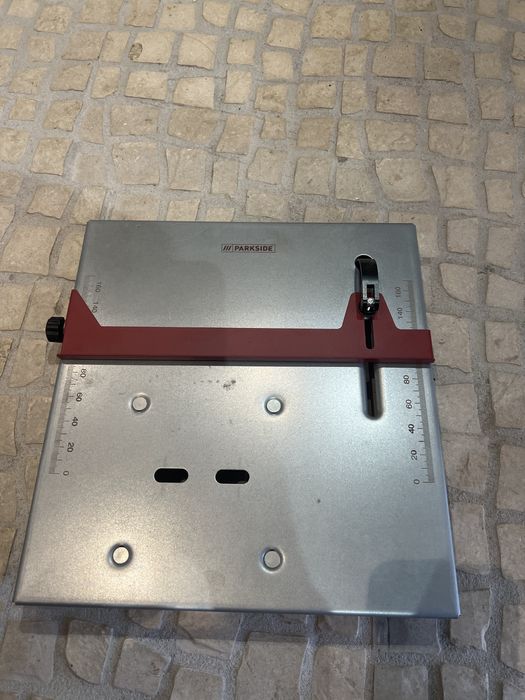Parkside - suporte com regulacao de corte para serra tico tico