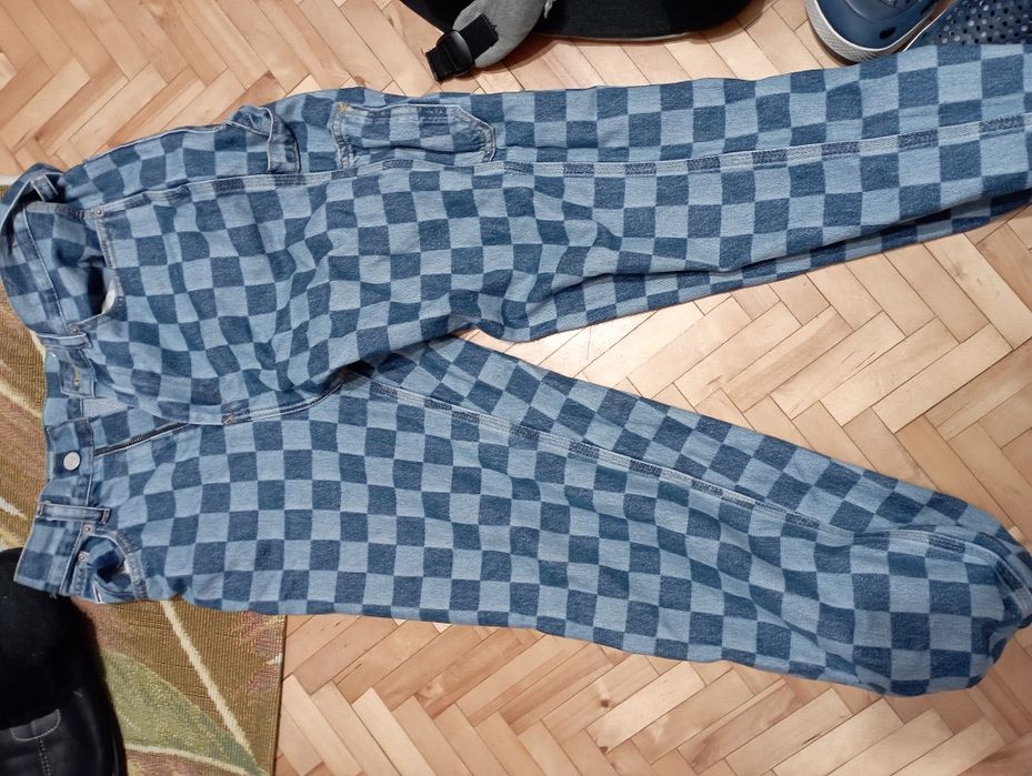 Spodnie Tommy Hilfiger w kratkę 28/32 ( tylko odbiór osobisty Kalisz)