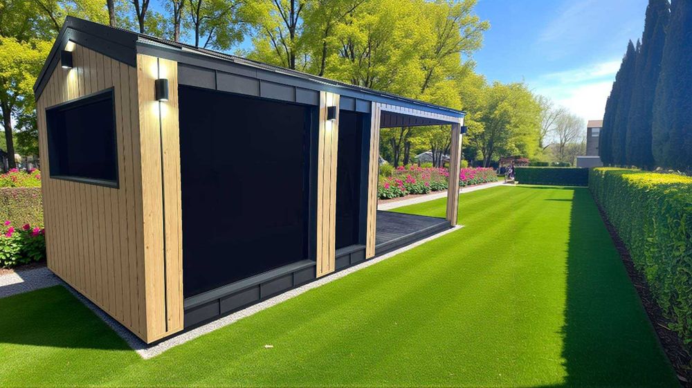 Ekskluzywna sauna fińska DUBAI III – idealna do ogrodu