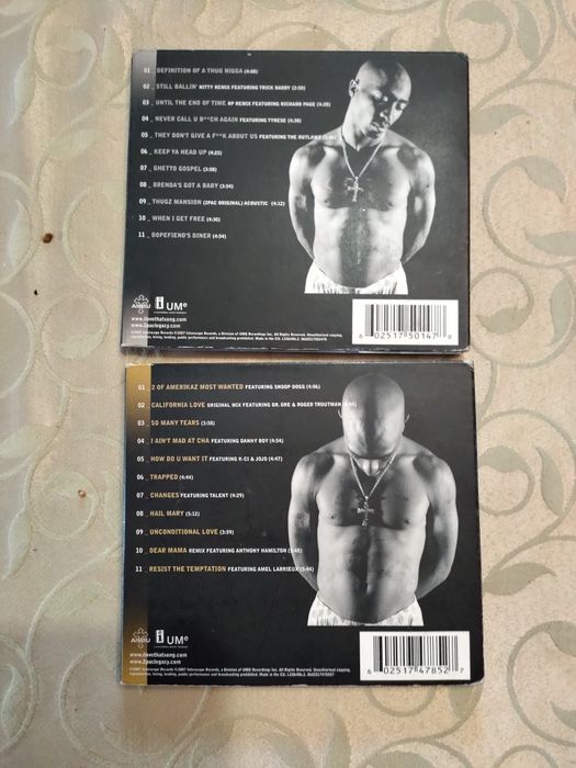 2 PAC best of life e thug