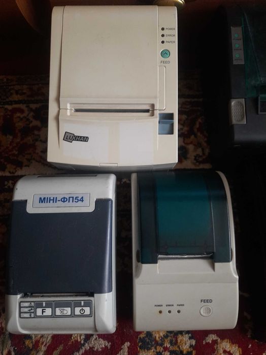 Чекодрук сканер принтер чеків