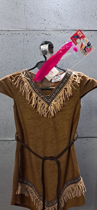 Strój przebranie kostium Indianka