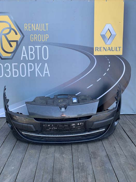 Бампер передній Рено меган 3 TEB 66, перід бампер Megane 3 2009-2011
