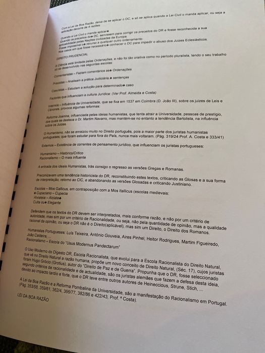 Apontamentos de história do direito