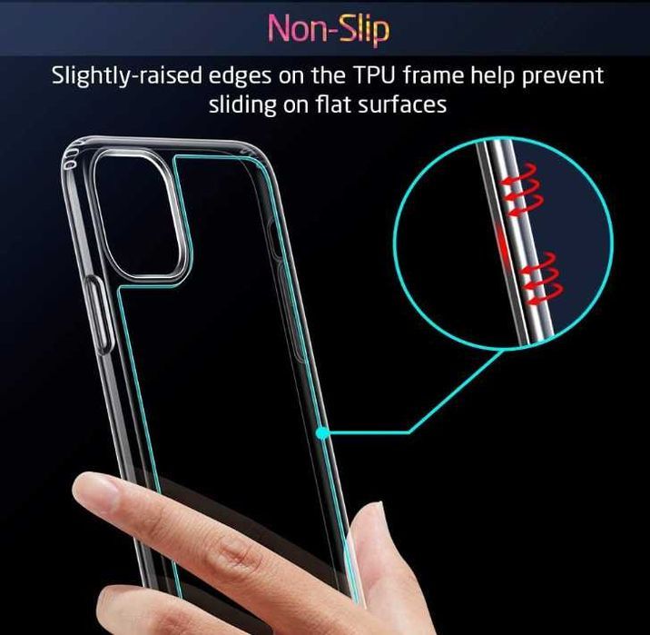 ESR iPhone 11 Pro etui PANCERNE 5.8 '' 9H slim