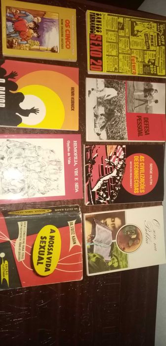 Livros de literatura diversos