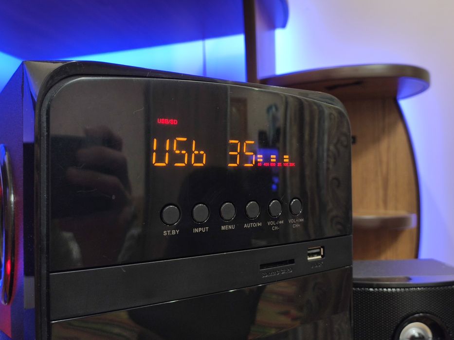 Акустична система 2.1 Gemix SB-110 сабуфер колонки аудіо стерео саб