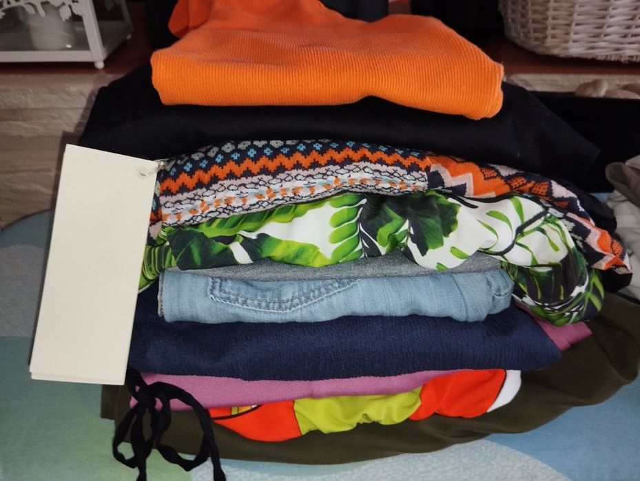 Box niespodzianka zestaw modnych markowych ubrań damskich S 36