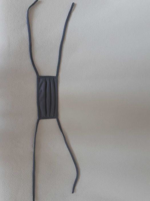 Nowe maseczki na twarz z materiału elegancki szary unisex