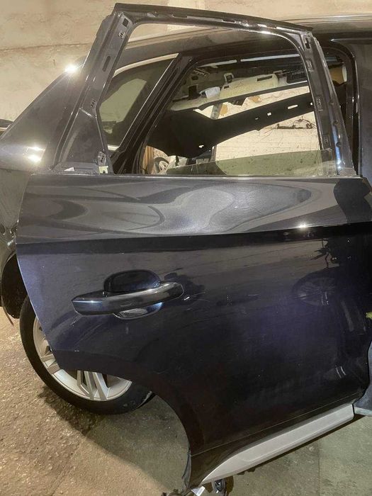 Двері праві передні і задні Audi Q5 80A 2018-2024, оригінал зі США, колір LX5R — розборка Ауді Ку5 80А, дверь правая передняя задняя