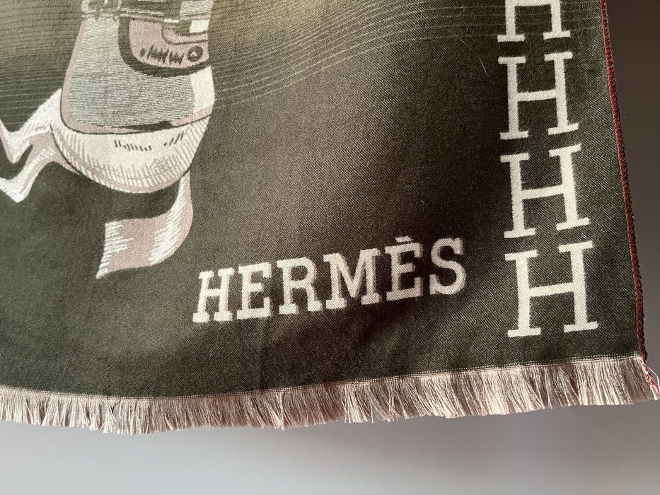 Шарф палантин Hermes
