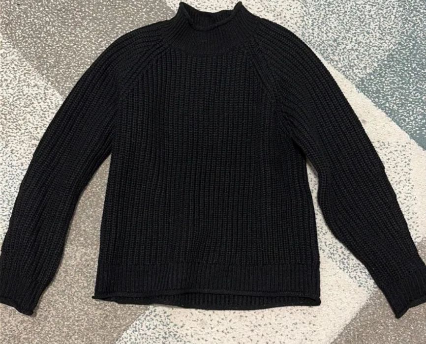 Sweter czarny golf gruby sinsay S nowy