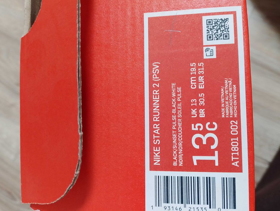 Buty nike star runner 2 rozmiar 31.5