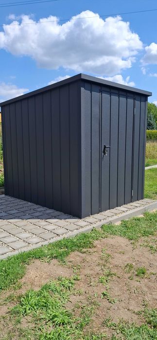 NOWY Domek narzędziowy 1,7x2,3m | Garaż blaszany, szopa ogrodowa, schowek