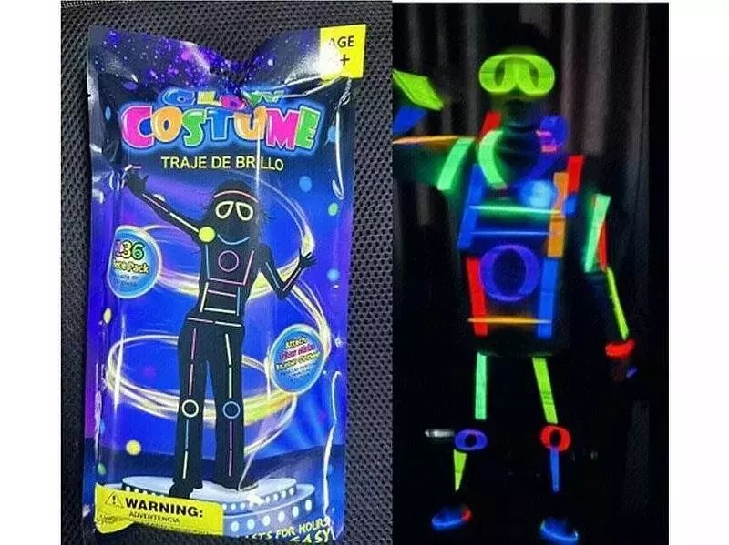 Strój fluorescencyjny 134el. Nowy Produkt