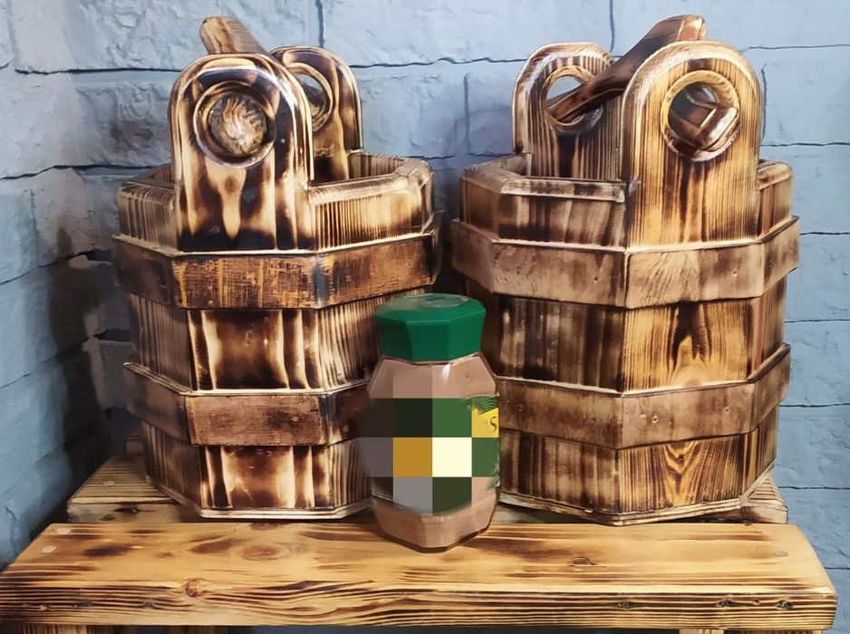 Продам, декоративное ведёрко, в стиле лофт