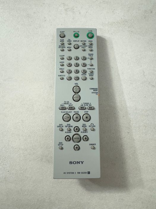 Pilot Oryginalny Sony RM-SS200