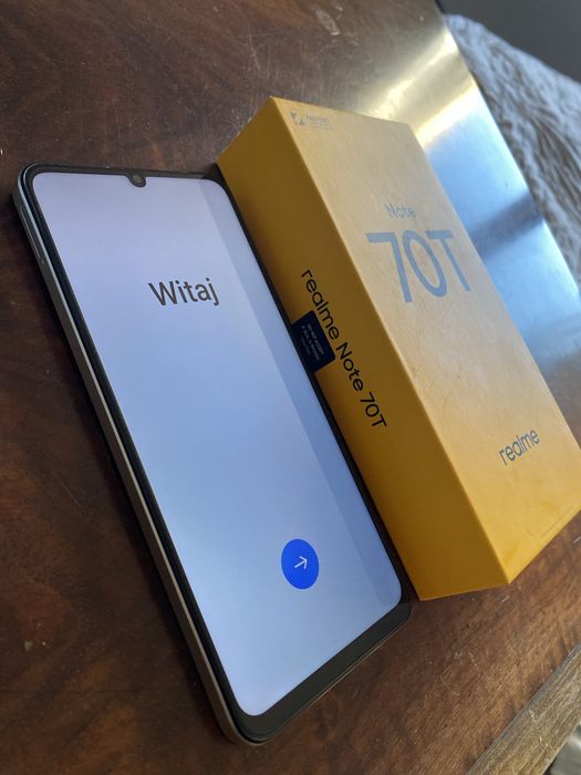 Realme Note 70T na gwarancji