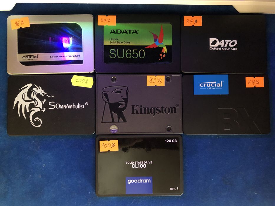 ssd crucial 1tb - купить комплектующие для ПК - Цена на OLX.ua