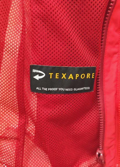 Kurtka Jesienna Outdoor Wodoodporna Czerwona Jack Wolfskin |R. M