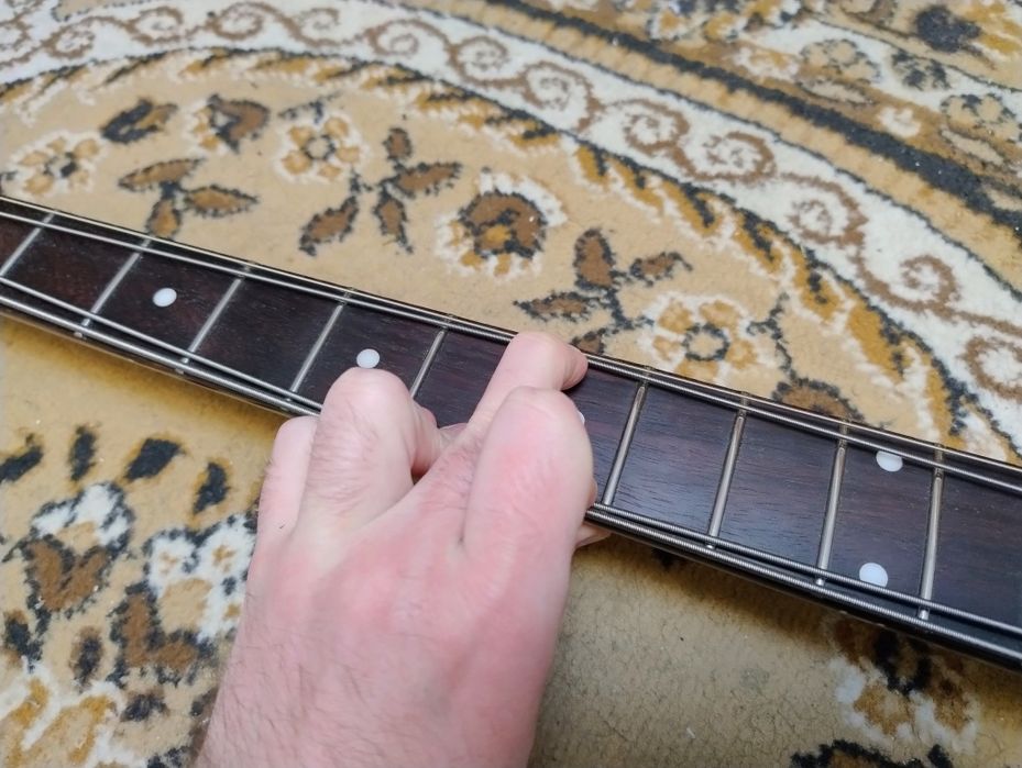 Бас Гітара Сталеві лади! Cort Gb34A Прокачана!