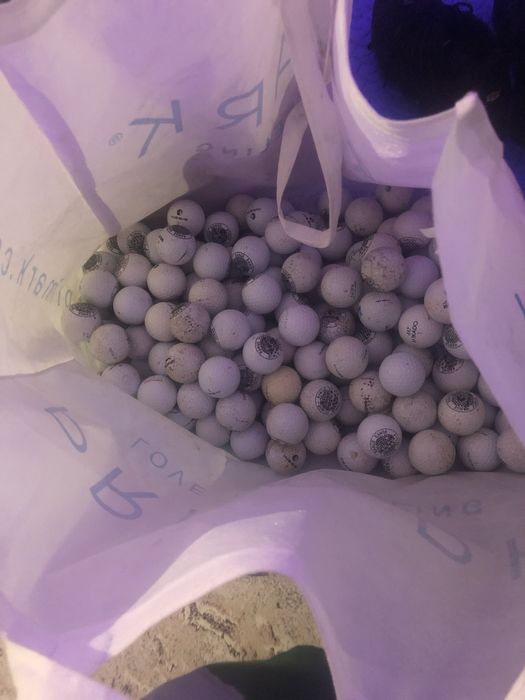 Bolas de golfe 198 usadas