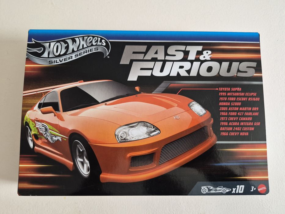 Pack Fast & Furious 10x Supra Hot Wheels