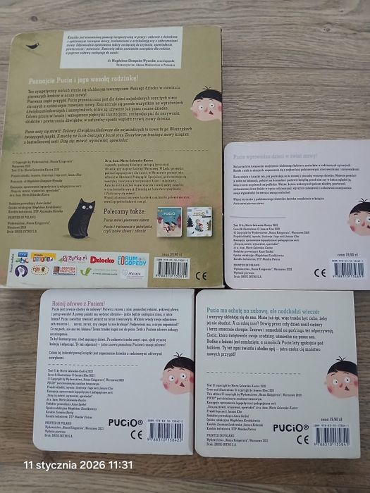 Pucio zestaw ksiazek