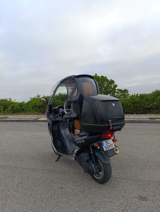 BMW C1 200 2002 – 55.100 km – Revisão feita – Única que dispensa capacete