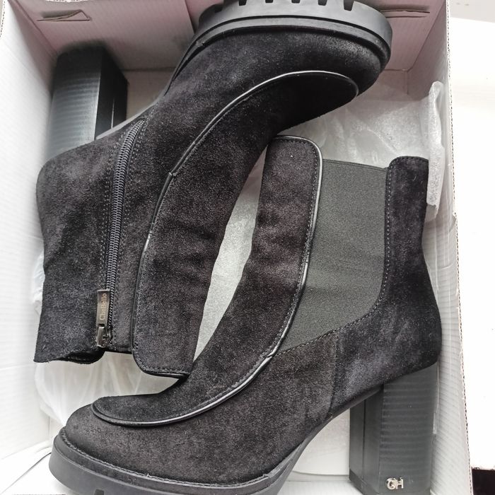 Botki skórzane rozm38 buty