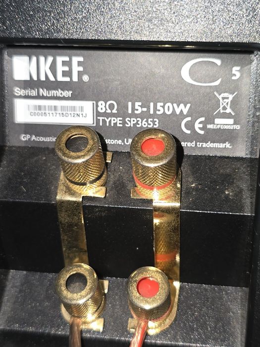 Sprzedam zamienie sprawne idealny stan kolumny KEF 150W transport