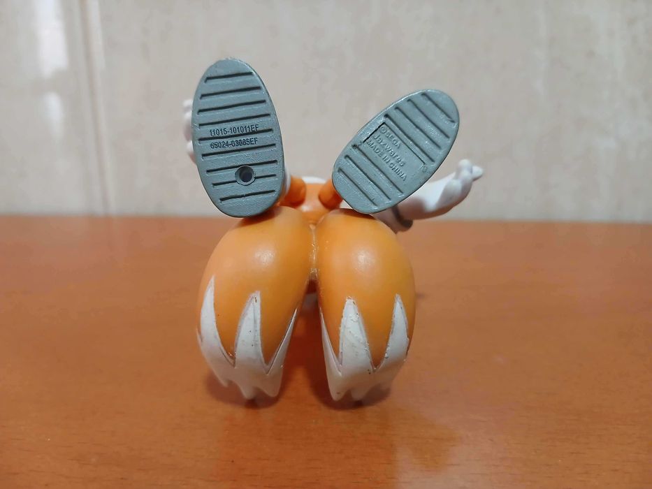 Sonic the Hedgehog Jazwares Figura de ação Miles Tails Prower Rara 2009