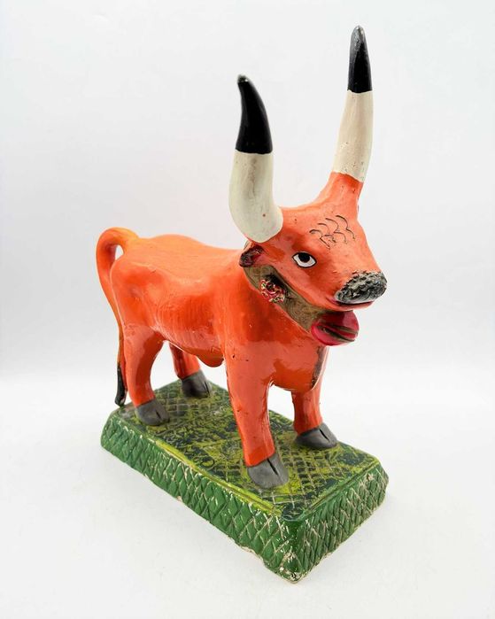 Carro de Boi em Terracota Assinado