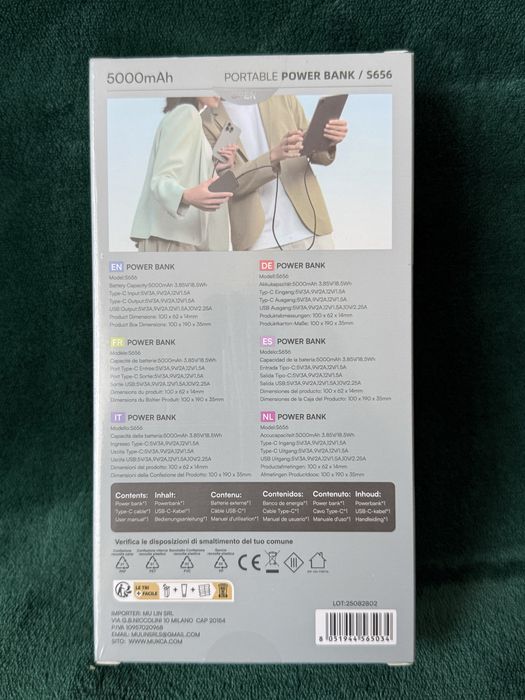 Powerbank czarny