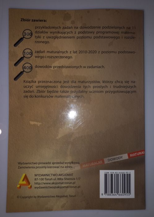 Zadania maturalne na dowodzenie z matematyki poziom podstawowy i rozsz