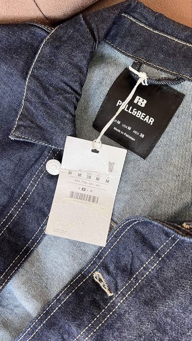 NEW !Чоловіча джинсова куртка PULL&BEAR