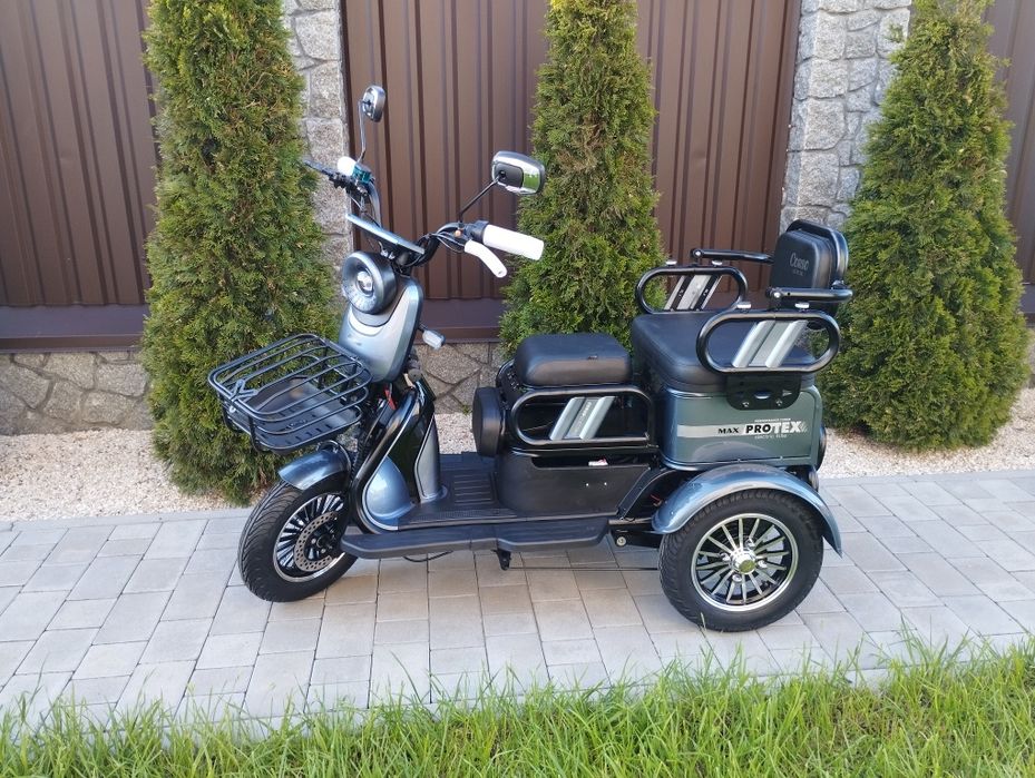 Електричний трицикл Corso Protex Power 1200W, 72V 24Ah,