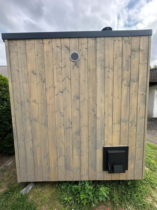 Sauna ogrodowa z przedsionkiem kompletna