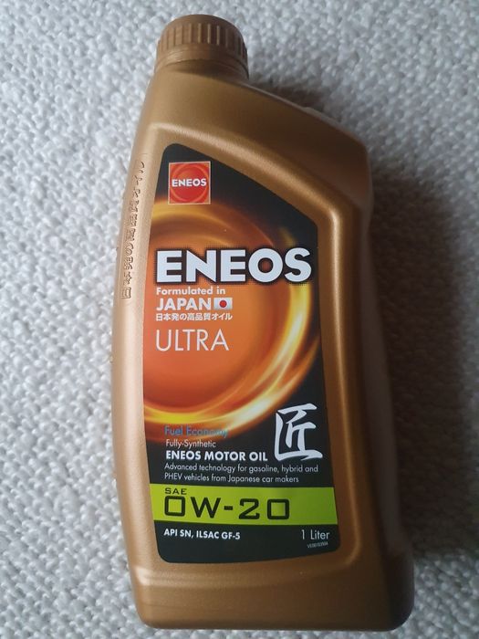 Olej Eneos Ultra 0W-20, 1 litr