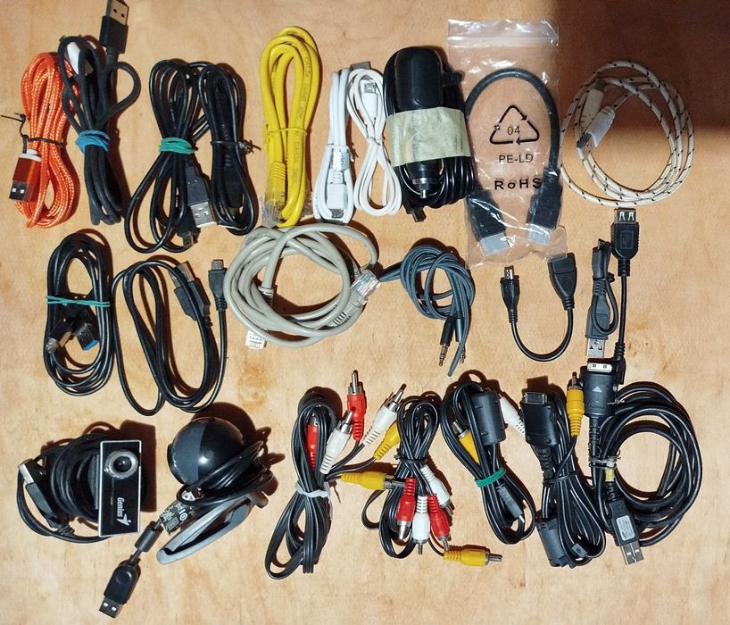 Лот. дроти до електроніки. вживані.