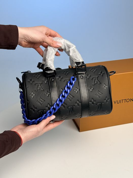 Сумка Louis Vuitton Keepall Bandouliere 25 Monogram Empreinte Black
