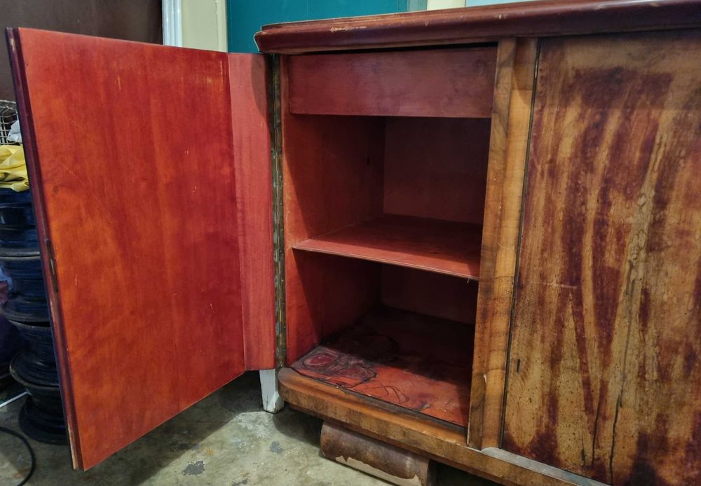 Kredens bufet komoda w stylu Art Deco lata 50