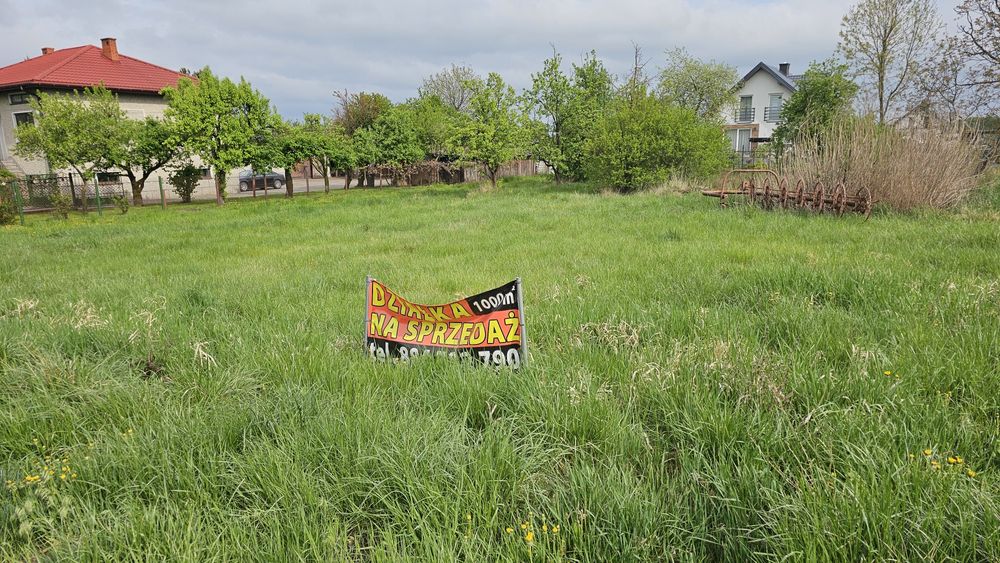 REZERWACJA - 1000m2 Wiejca ul. Paproci - 30km od Wola Park