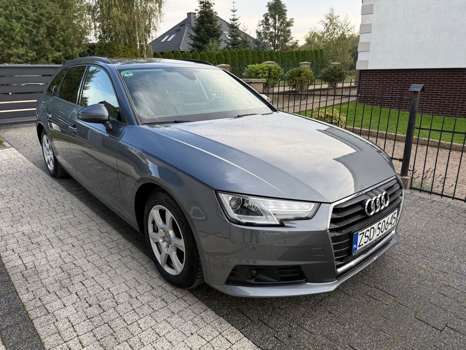 Audi A4 Avant 2.0 TDI 150KM Skóra Automat LED HeadUP Navi Alu Tempomat ACC